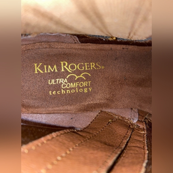 KIM ROGERS Leather Ankle Boots - Picture 3 of 3